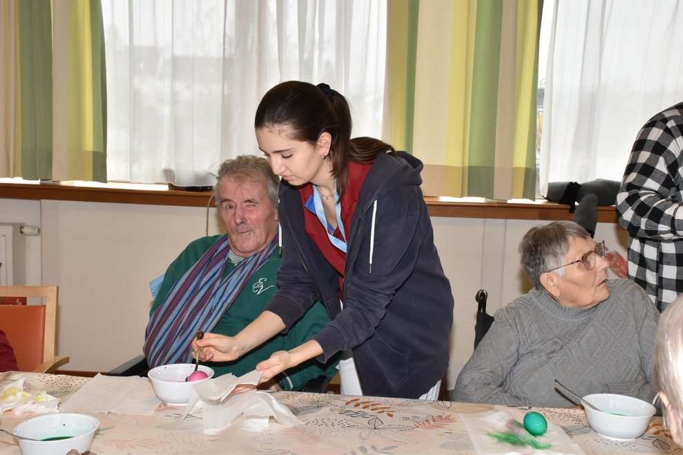 Ein Mann und eine Frau.