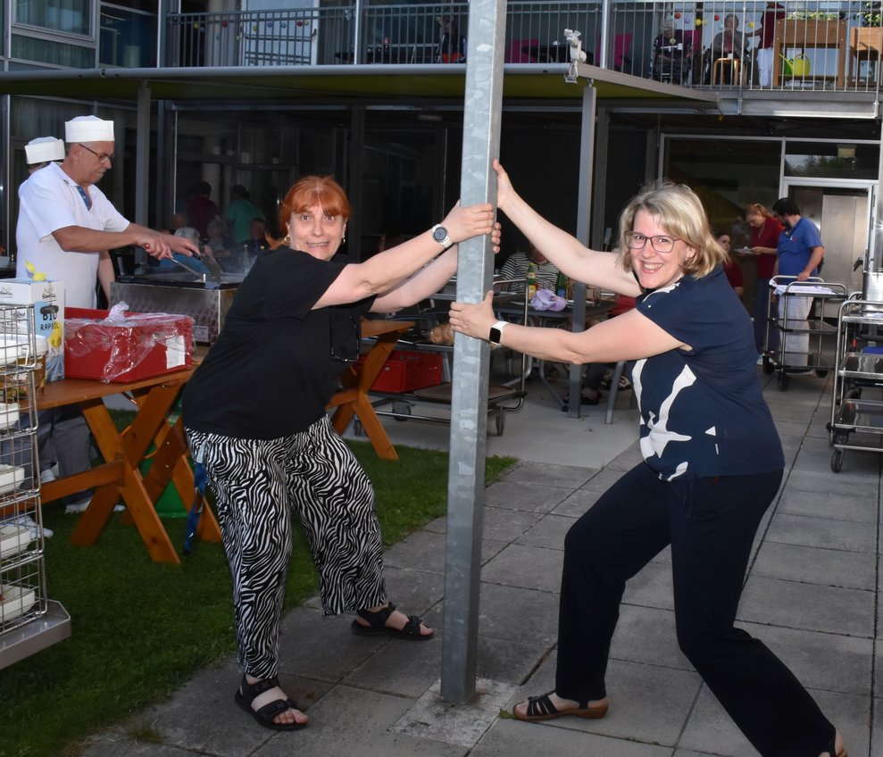 Manuela Heuing und Petra Mader.