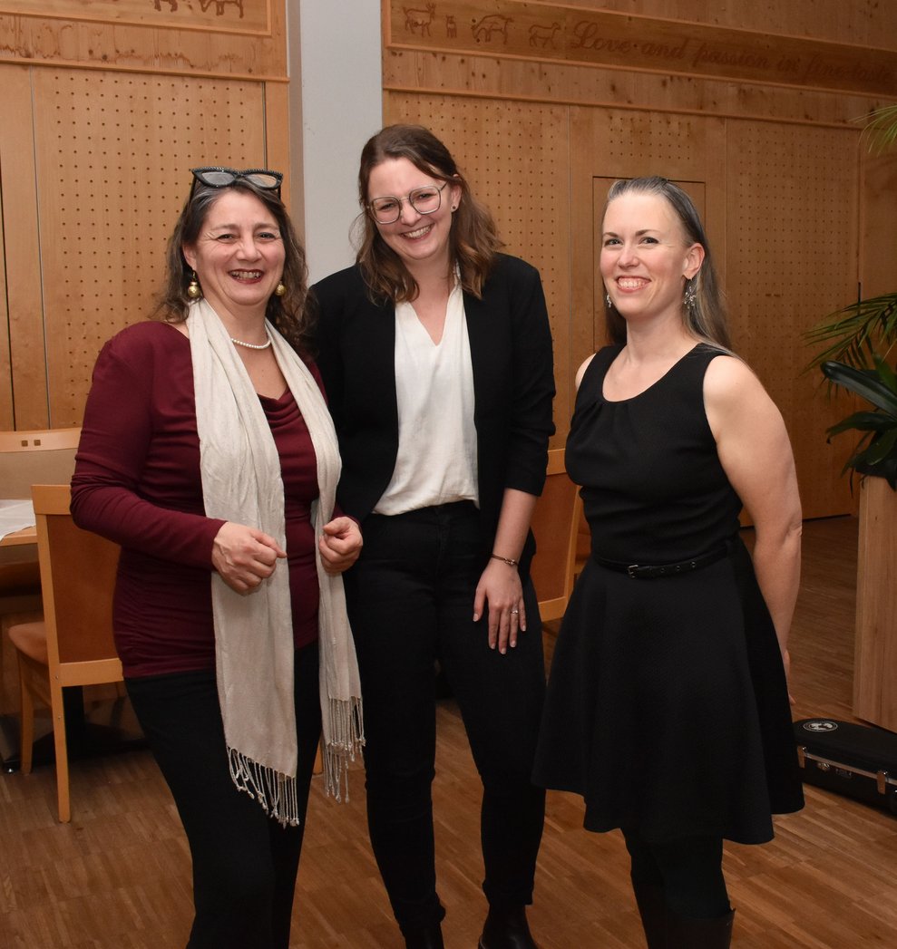 Nicole Monihart, Claudia Neuteufel und Sarah Vogl.
