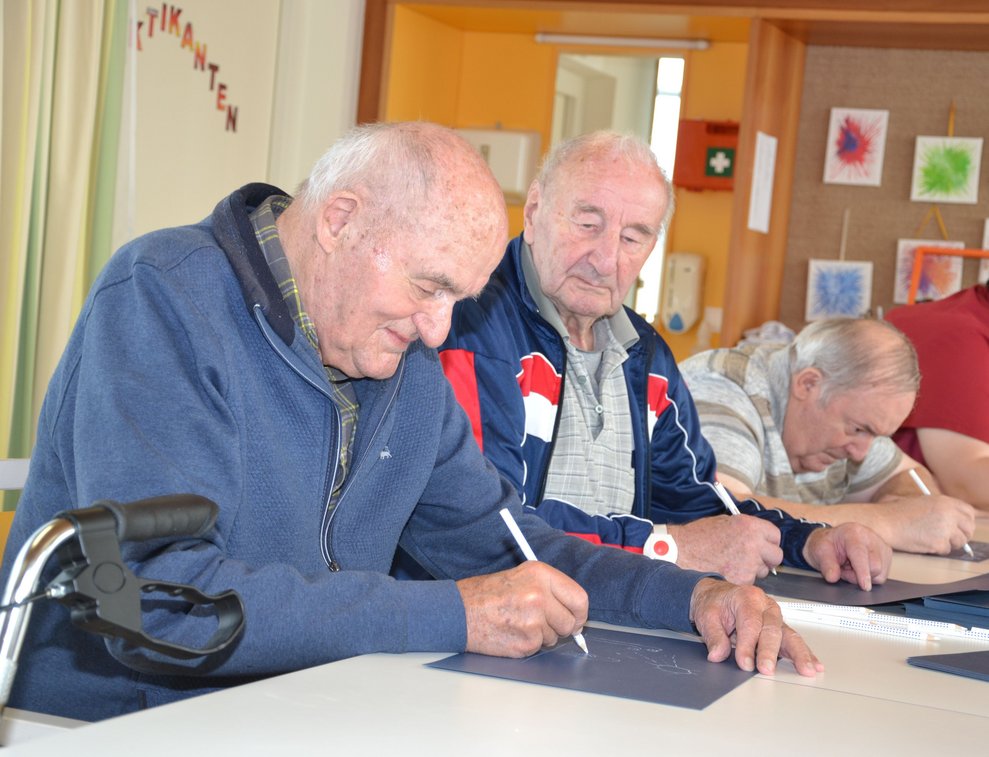 BewohnerInnen zeichnen