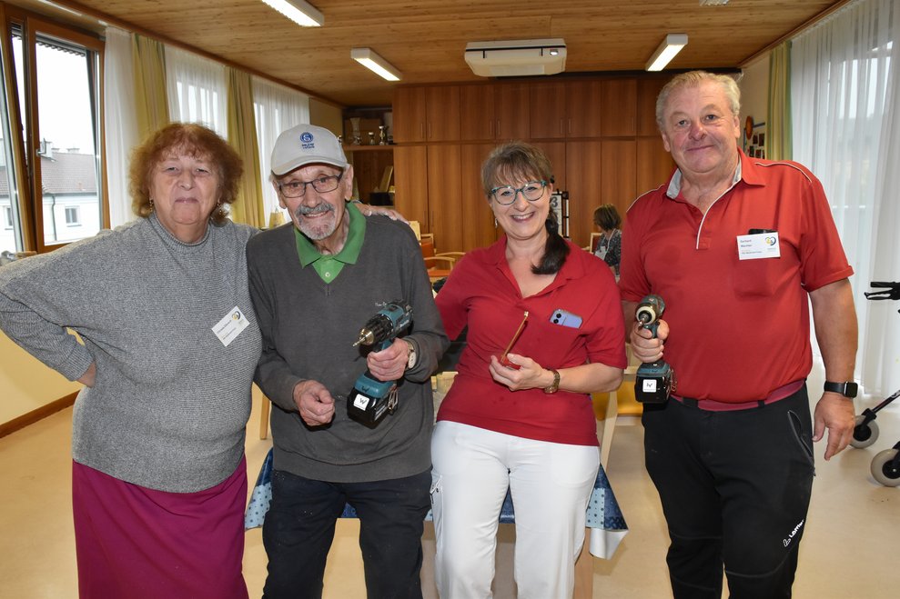 Gruppenfoto von den fleißigen Handwerkern