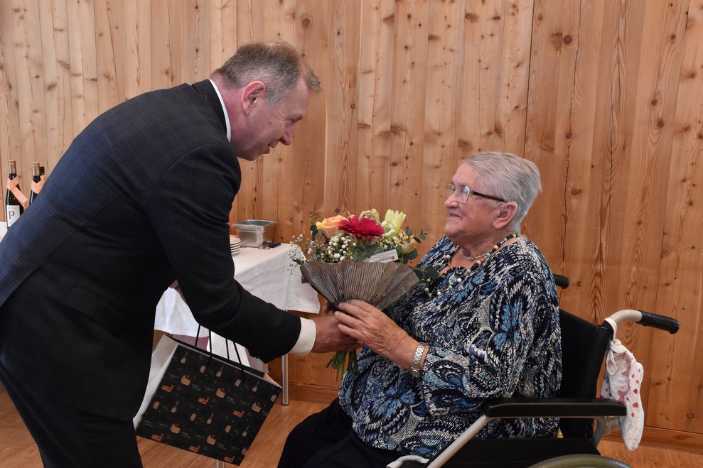 Josef Ramharter, Gottfrieda Rohrbeck.