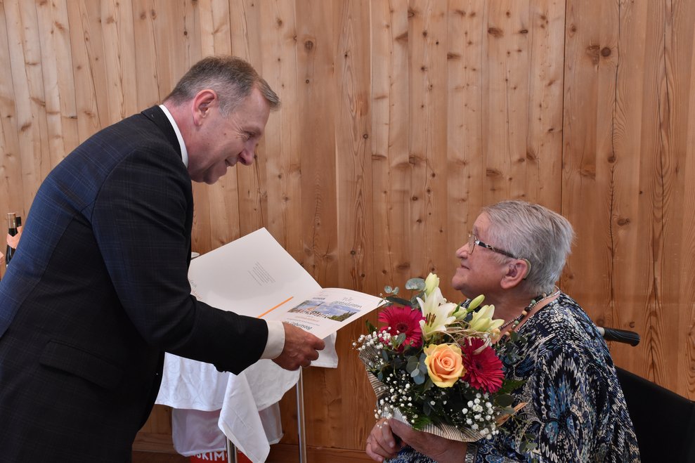 Josef Ramharter, Gottfrieda Rohrbeck.