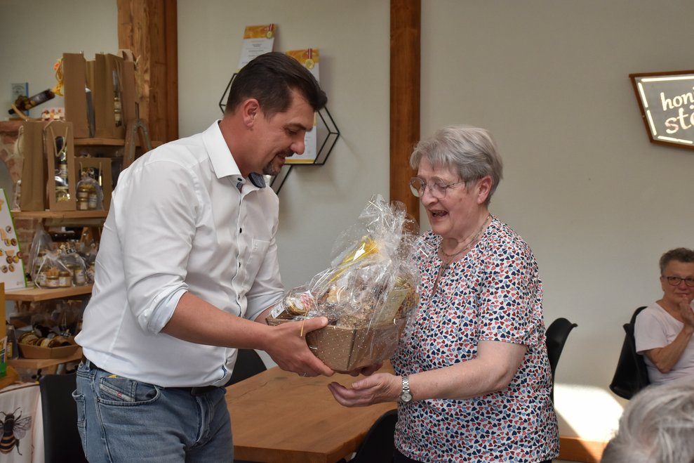 Rainer Hirschmann und Rosa Pollak.