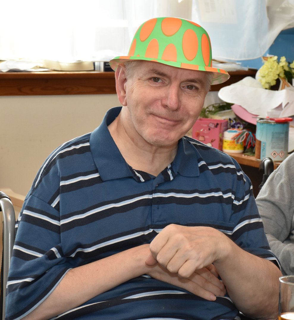 Herr Zemansky mit Hut.