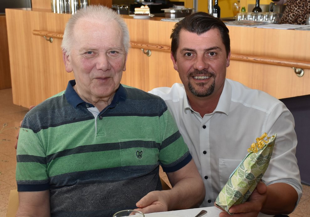 Herr Christ und Herr Direktor Hirschmann.