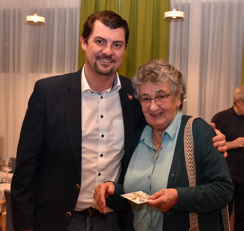 Rainer Hirschmann und Anni Weber.