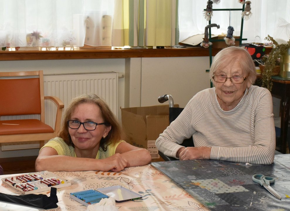 Libuse Coufalova und Frau Brait.