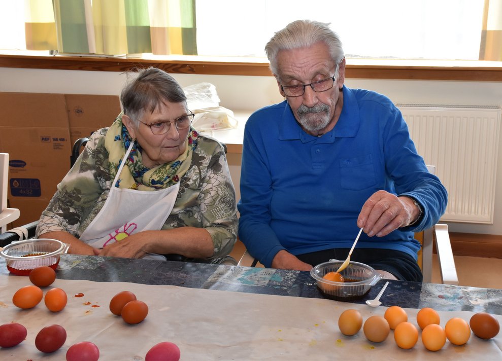 Frau Dafert und Herr Stark.