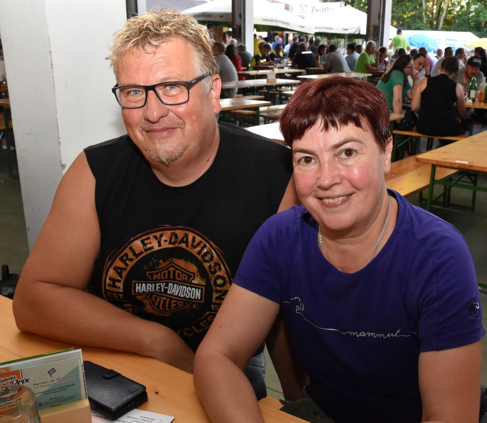 Dietmar Datler mit Kollegin Olena.