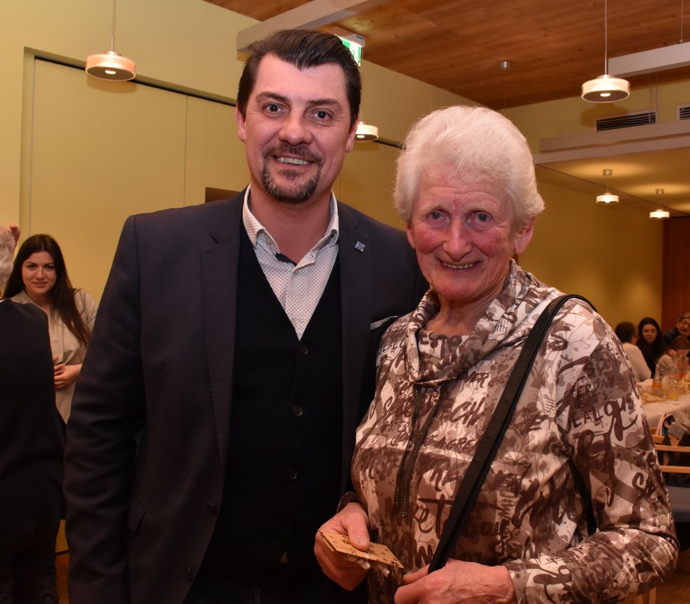 Ein Mann und eine Frau.