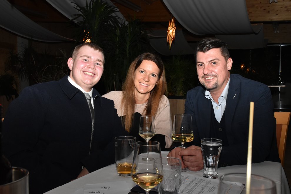 Marc Pruckner, Irene Steinböck und Rainer Hirschmann.