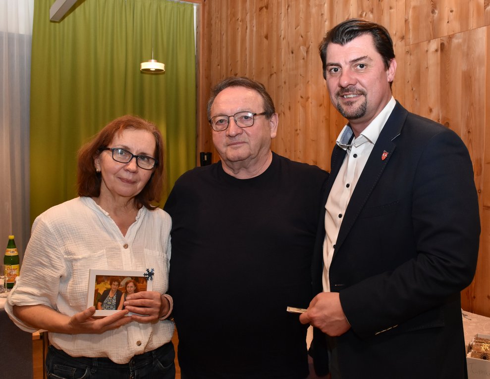 Libuse Coufalova, Johann Winkler, Rainer Hirschmann.