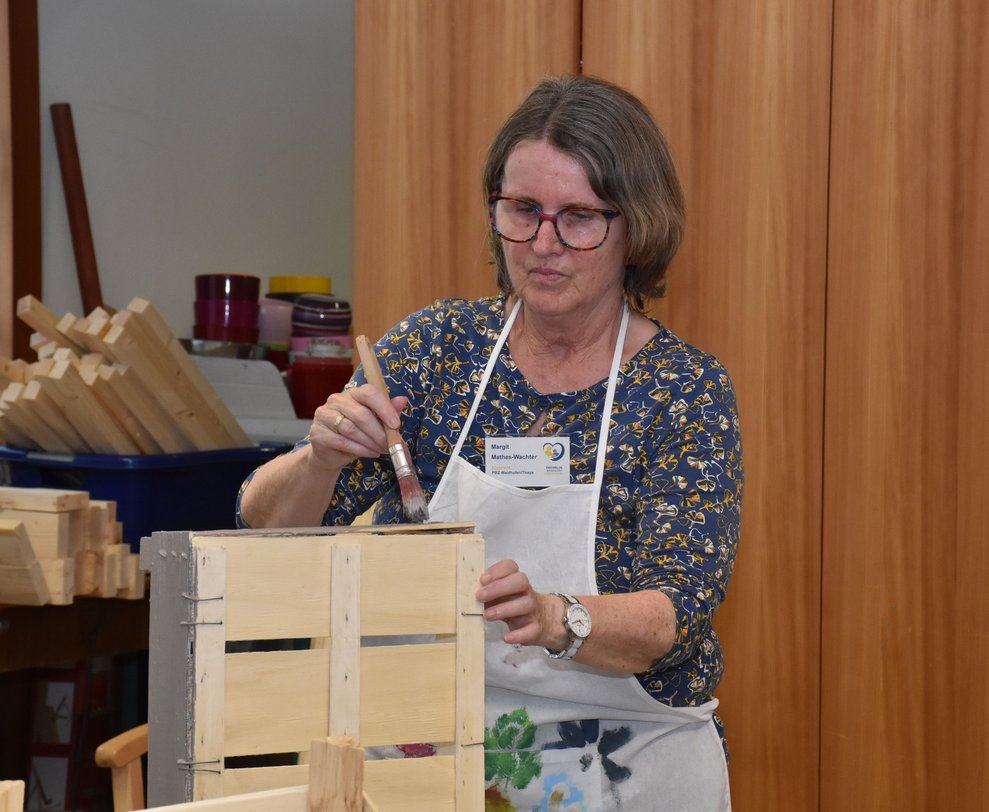 EA Margit Mathes Wachter malt