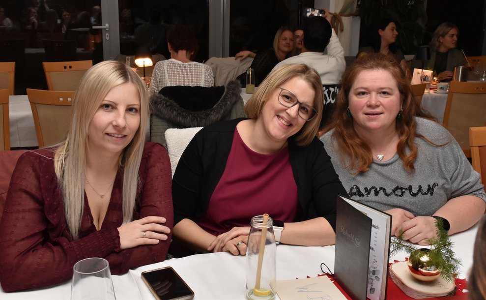 Tanja Traxler, Petra Mader und Elisabeth Kainz.