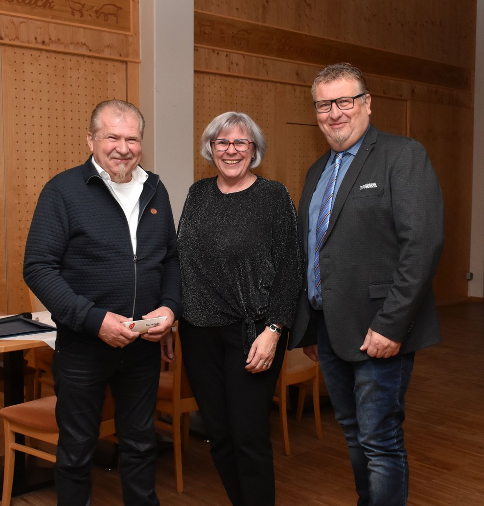 Franz Wimmer, Heidemarie Hrauda und Dietmar Datler.