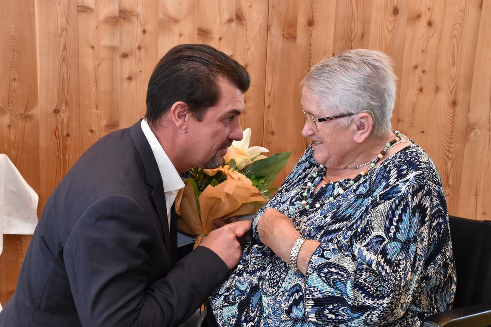 Rainer Hirschmann und Gottfrieda Rohrbeck.