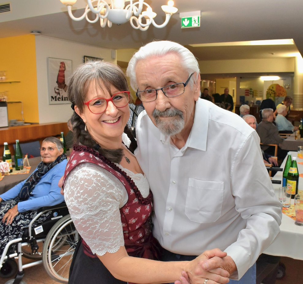 Anita Talamas-Engel und Willibald Stark.