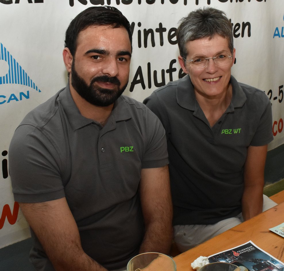 Roswitha Astner mit Achref.