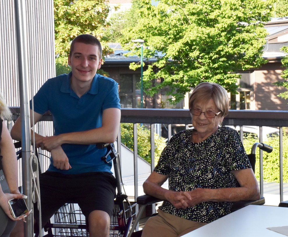 Benjamin Talamas und Mathilde Brait.