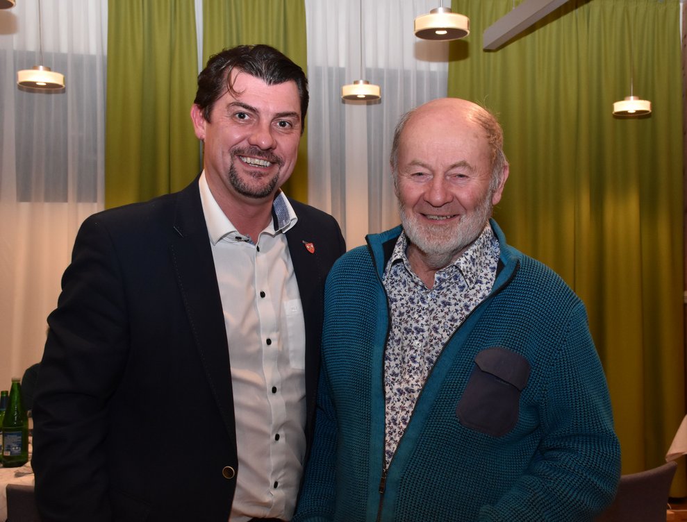 Josef Kuttelwascher und Rainer Hirschmann.