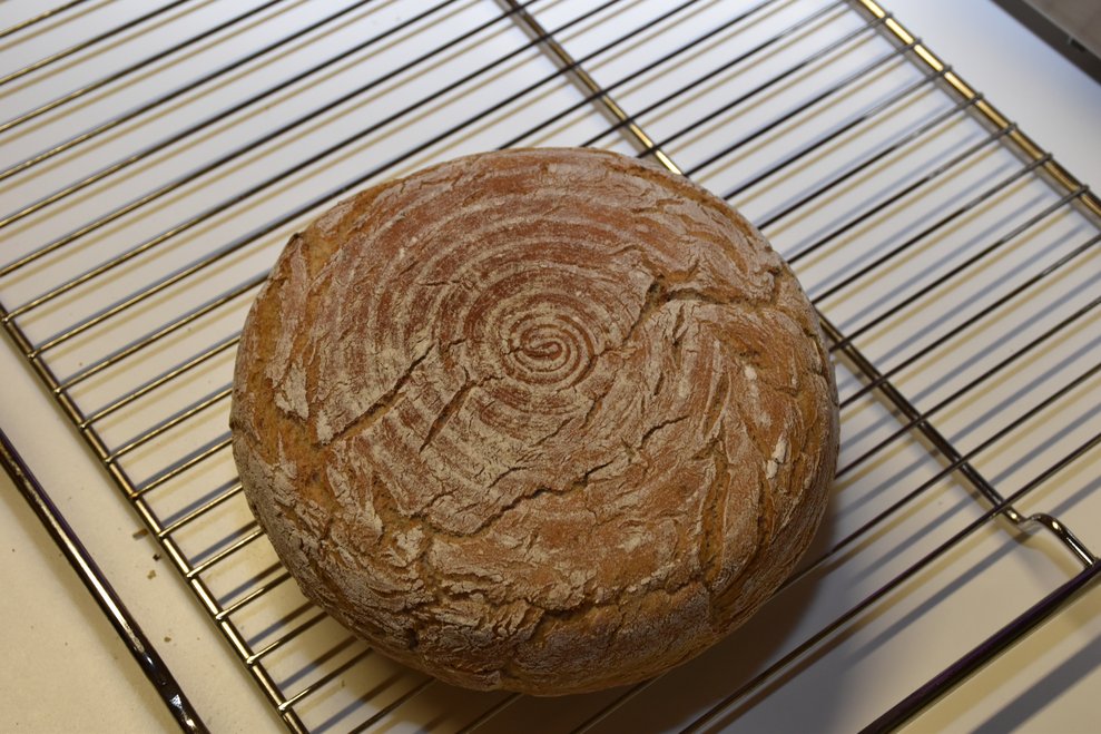 Ein Wecken Brot.