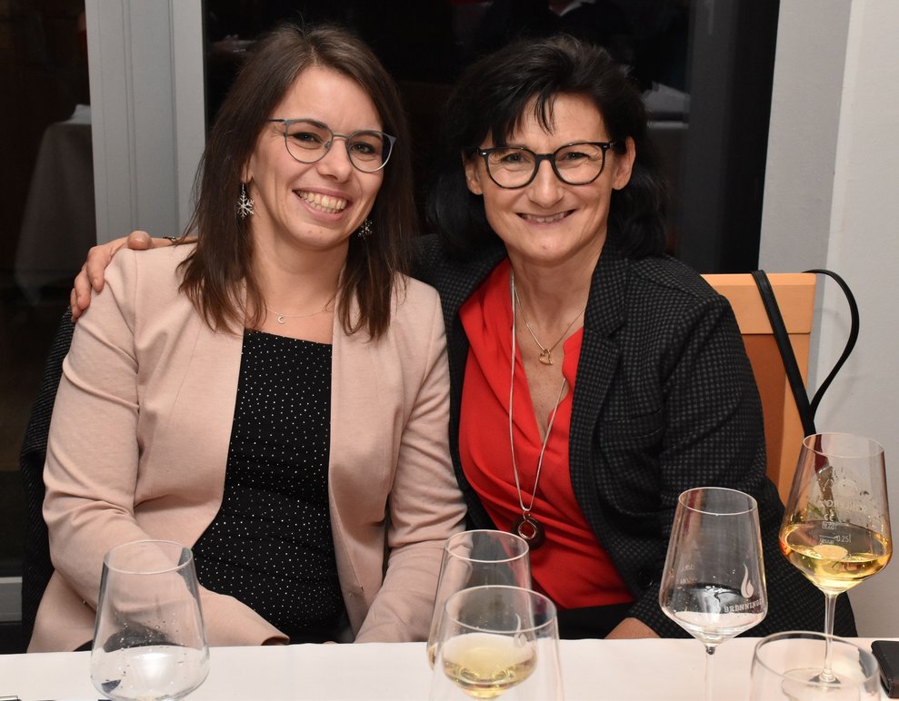 Claudia Wimmer und Christine Micko.